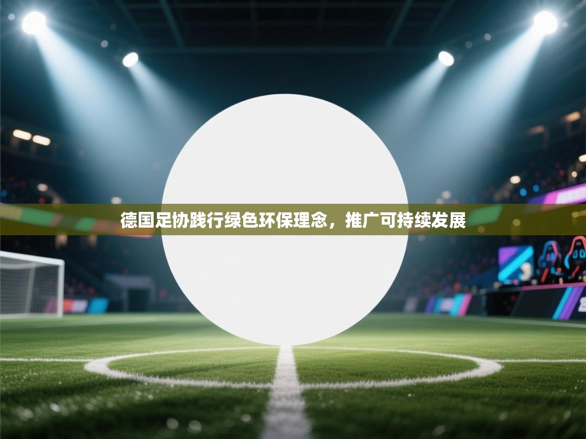 德国足协践行绿色环保理念，推广可持续发展  第2张