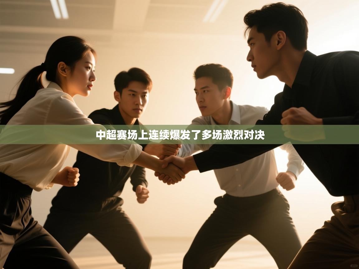 中超赛场上连续爆发了多场激烈对决 第1张